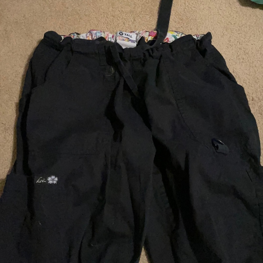 Koi Lindsey Scrub Pants - Medium Tall - Black